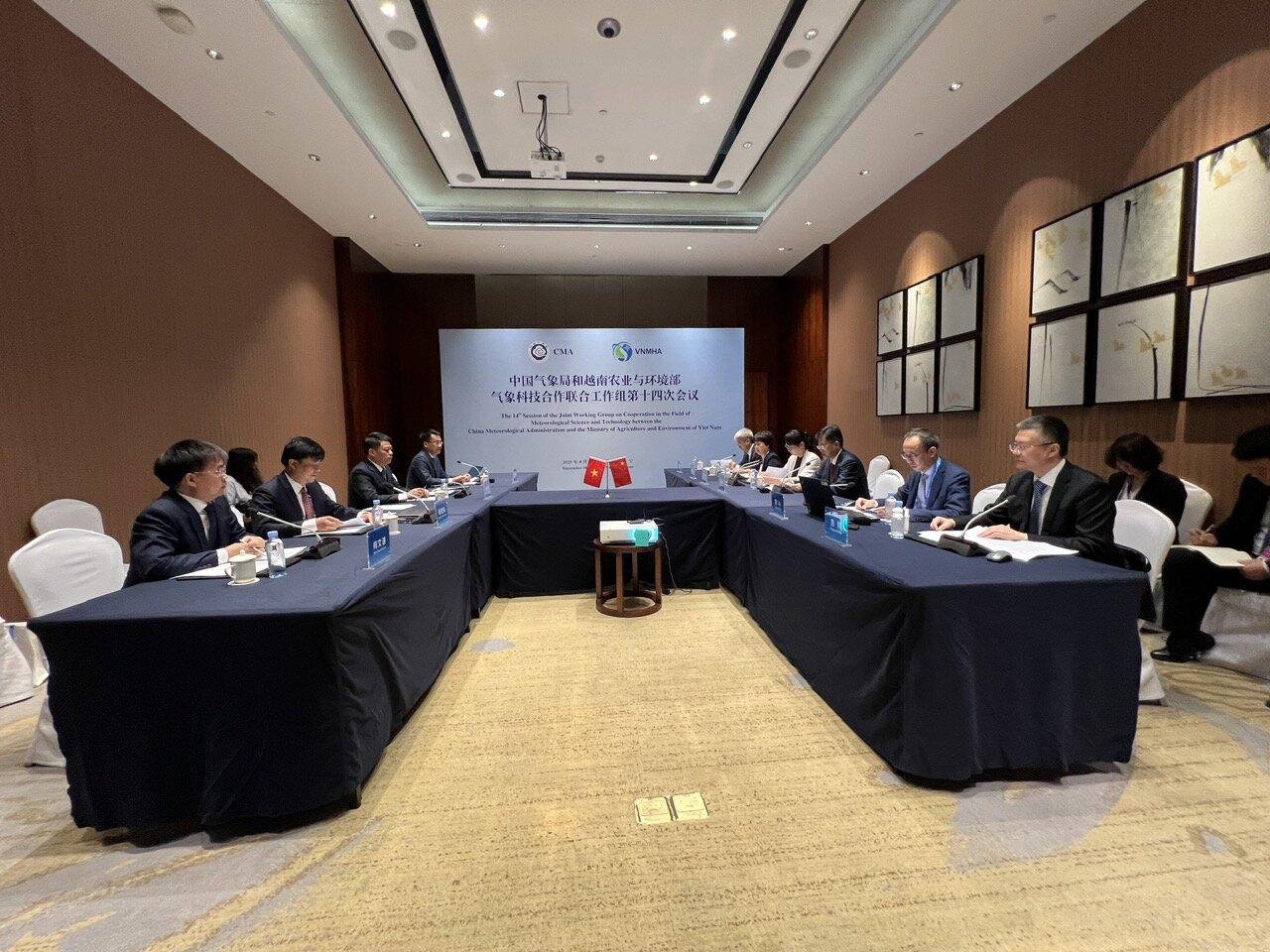 Hội nghị lần thứ 14 về Hợp tác Khoa học và Công nghệ Khí tượng song phương giữa Trung Quốc và Việt Nam tại Nam Ninh, Quảng Tây, Trung Quốc
